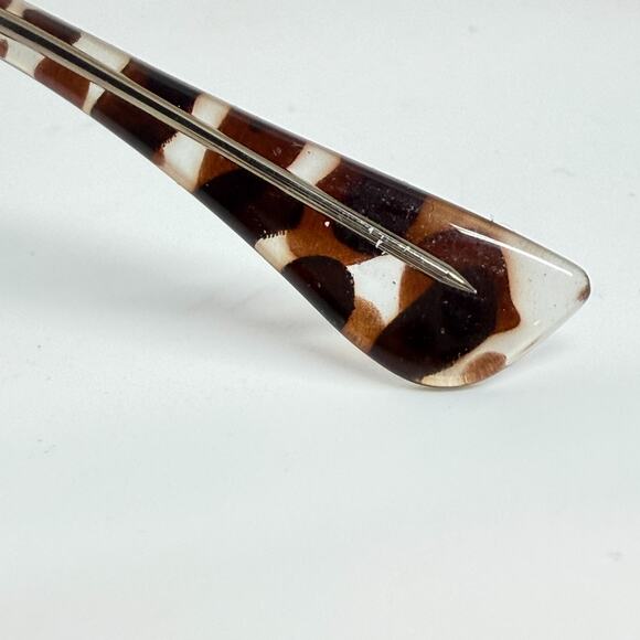 zenni eyeglasses women Brown Multicolor Tortoise Full Rim H18876 - Picture 6 of 7